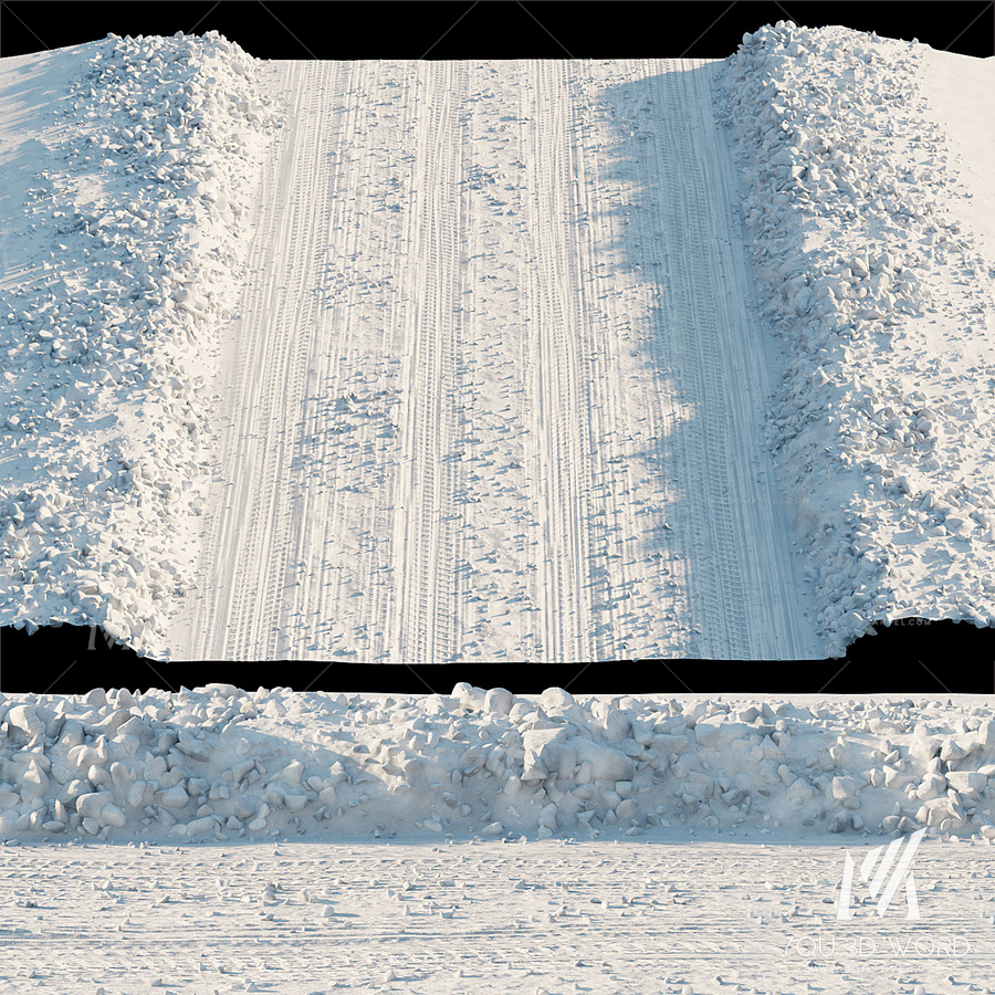Snowy road
